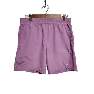 Nike Performance Shorts‎ 7" Women's Small US 4 6 Lilac Purple No Drawstring